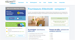 Desktop Screenshot of kelwatt.fr