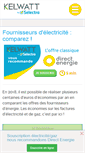 Mobile Screenshot of kelwatt.fr